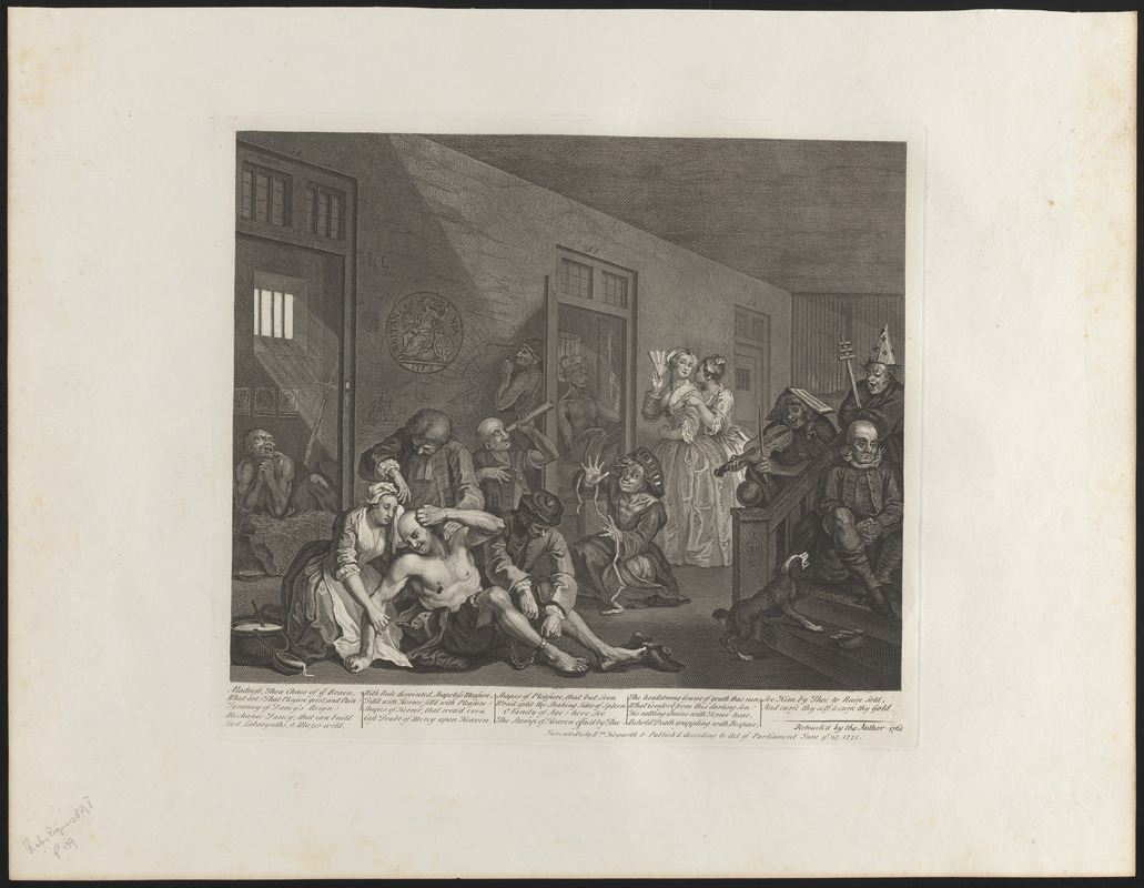 A rake's progress, plate 8
