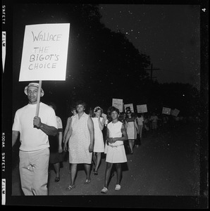 Protest against George Wallace