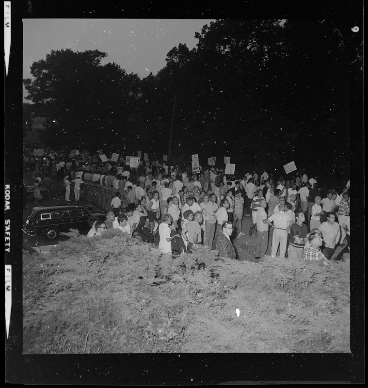 Protest against George Wallace