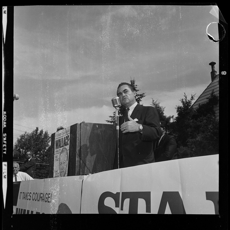 George Wallace at campaign rally