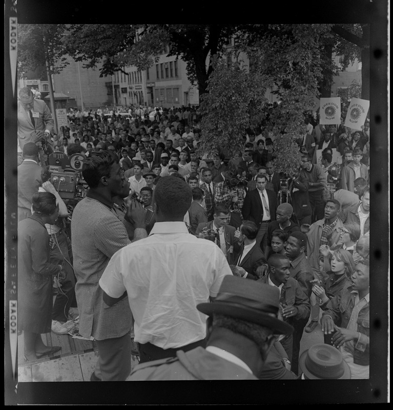 Civil rights demonstration in Springfield
