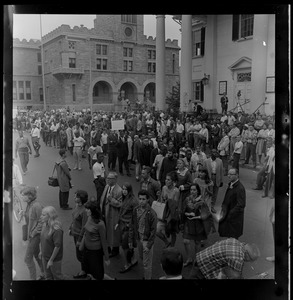 Civil rights demonstration in Springfield