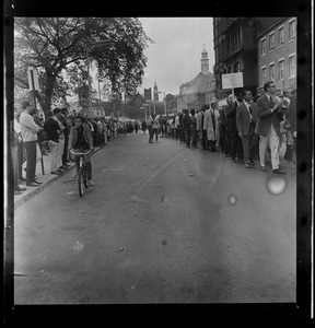 Civil rights demonstration in Springfield