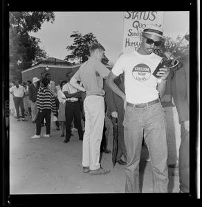 Civil rights demonstration in Springfield