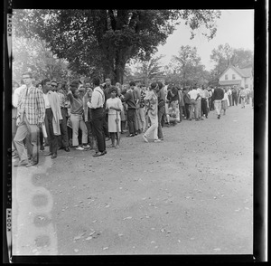 Civil rights demonstration in Springfield