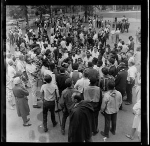 Civil rights demonstration in Springfield