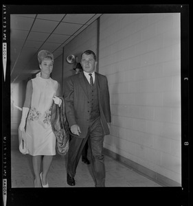 Lee Bailey and wife Froma en route to Cleveland