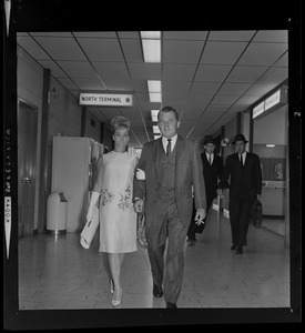 Lee Bailey and wife Froma en route to Cleveland