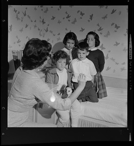 Roger and Joan Sonnabend with their children