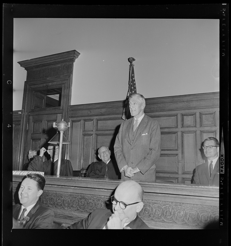 Judge John V. Mahoney, Judge Robert G. Wilson, Jr., and Massachusetts