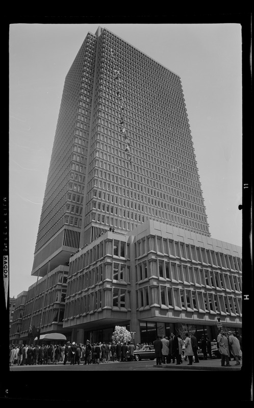 State Street Bank Building dedication