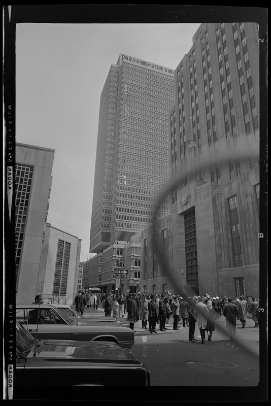 State Street Bank Building dedication