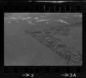 Sidewalk, possibly outside English High School