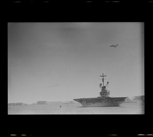 Wasp aircraft carrier leaves South Boston for recovery of Gemini space shots