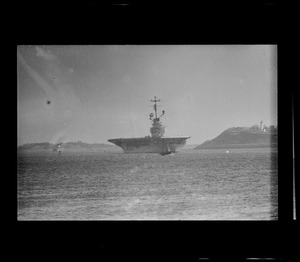 Wasp aircraft carrier leaves South Boston for recovery of Gemini space shots