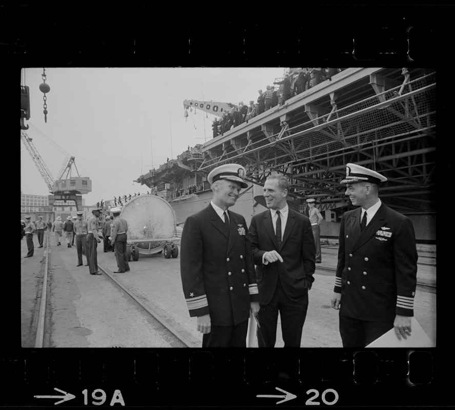 Rear Admiral Percival Jackson, Massachusetts Secretary of State Kevin