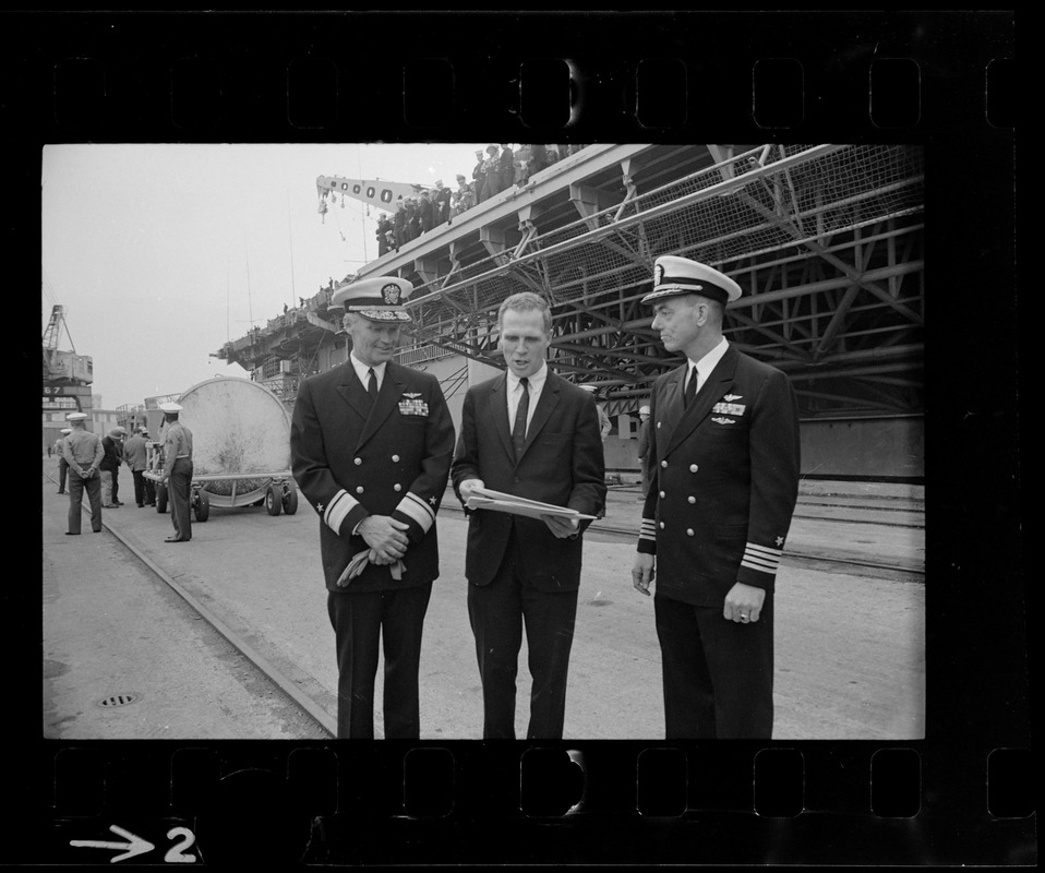 Rear Admiral Percival Jackson, Massachusetts Secretary of State Kevin