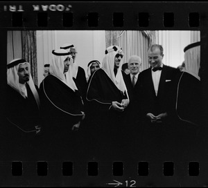 King Saud at Sheraton-Plaza reception