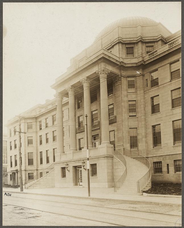 Boston, Massachusetts. Children's Hospital. Entrance