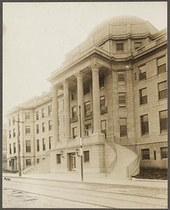 Boston, Massachusetts. Children's Hospital. Entrance