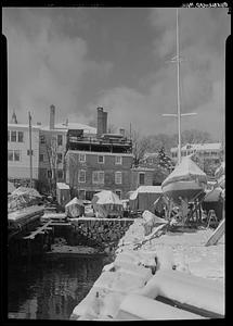 Marblehead, snow, marine