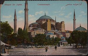 Constantinople. Mosquée Ste. Sophie