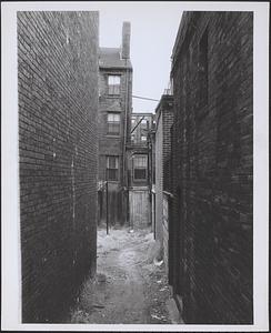 Unidentified alley, Boston
