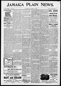 Jamaica Plain News, October 11, 1902