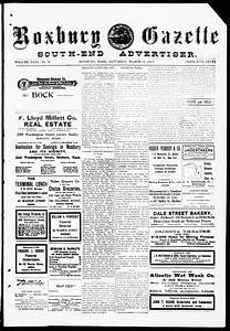 Roxbury Gazette and South End Advertiser, March 11, 1911
