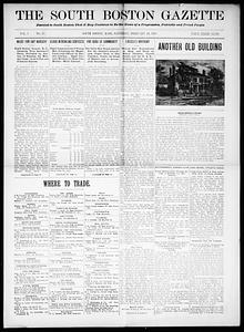 South Boston Gazette, February 16, 1907