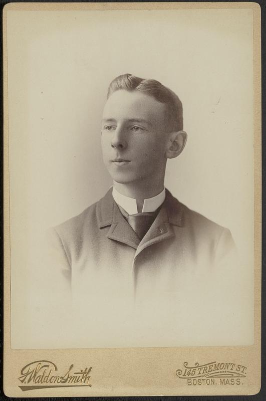 Boston Latin School 1891 Senior portrait, John Jeremiah Coakley