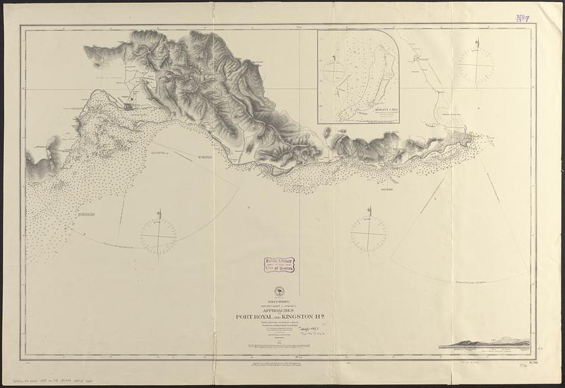 West Indies, south coast of Jamaica, approaches to Port Royal and Kingston Hr.