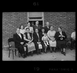 Group portrait of unidentified women