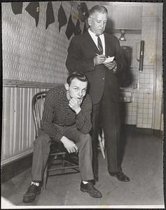 Haverhill murder, police chief Arthur Thompson and suspect Alton D. Clevesy