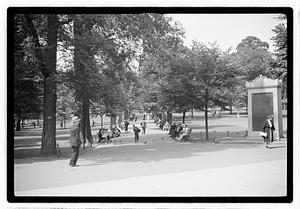 Boston Common, Declaration of Independence Tablet on right