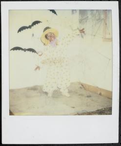Girl smiling in her costume