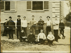 Beverly High School's first (?) football team.