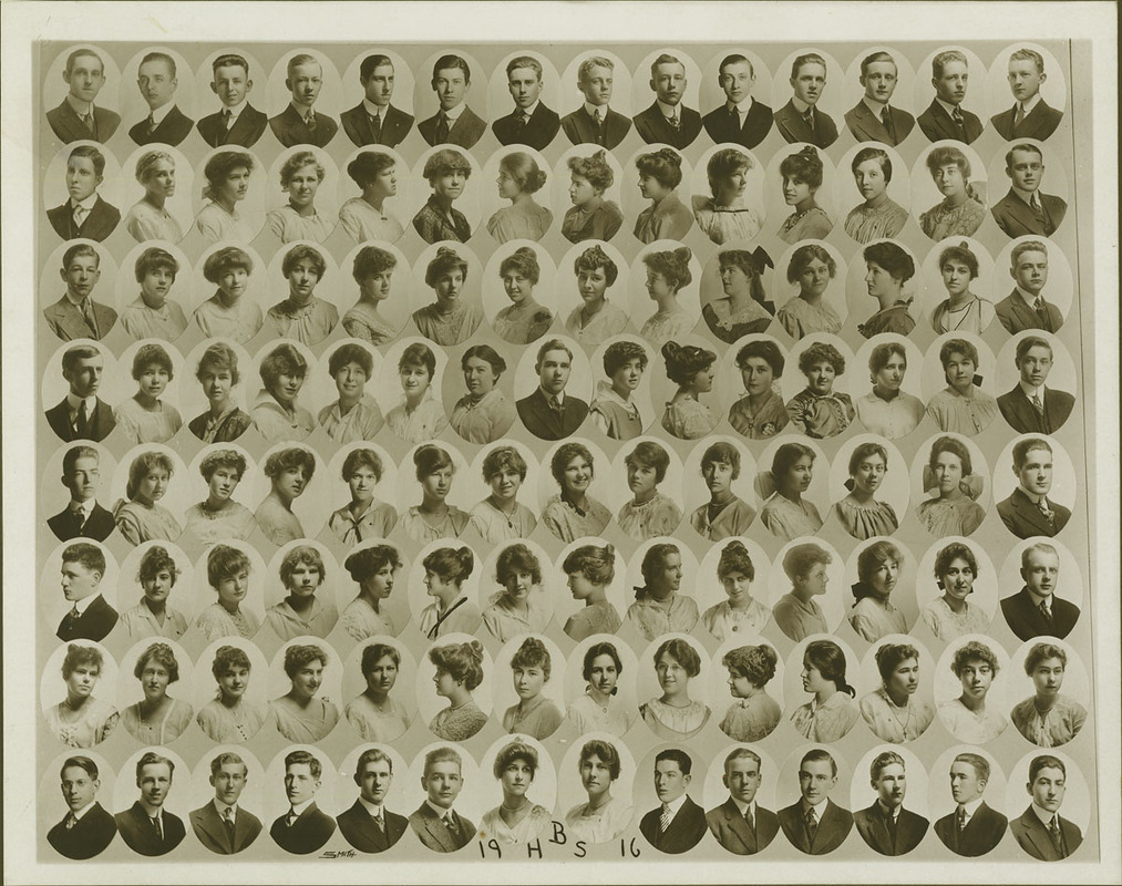 Class picture. Class of 1916.