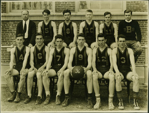 Boys Basketball Team.