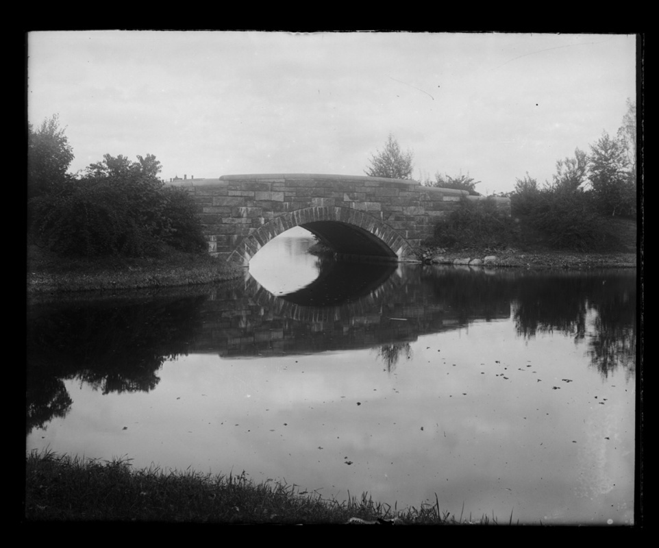 Stone footbridge, Muddy River