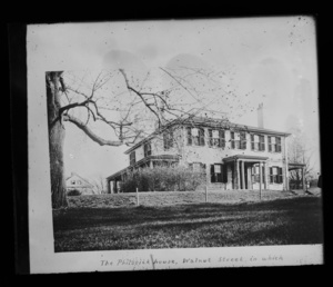 Tappan-Philbrick house (photo of print)