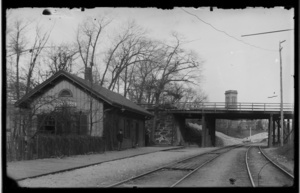 First Longwood Railroad Station