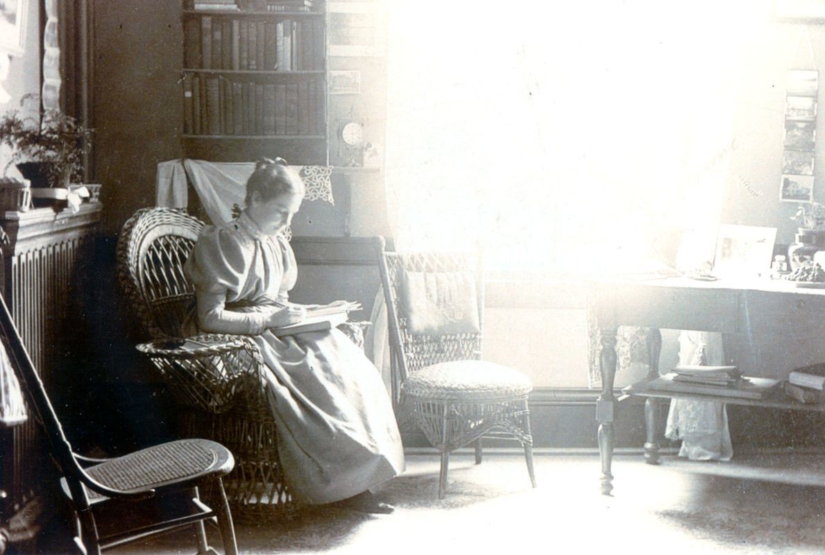 A Student Room, c.1890