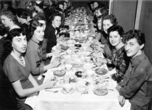 Commuter's Club Christmas Banquet 1960