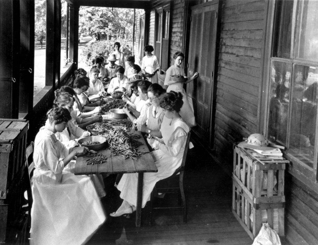 Preparing the Food c.1910