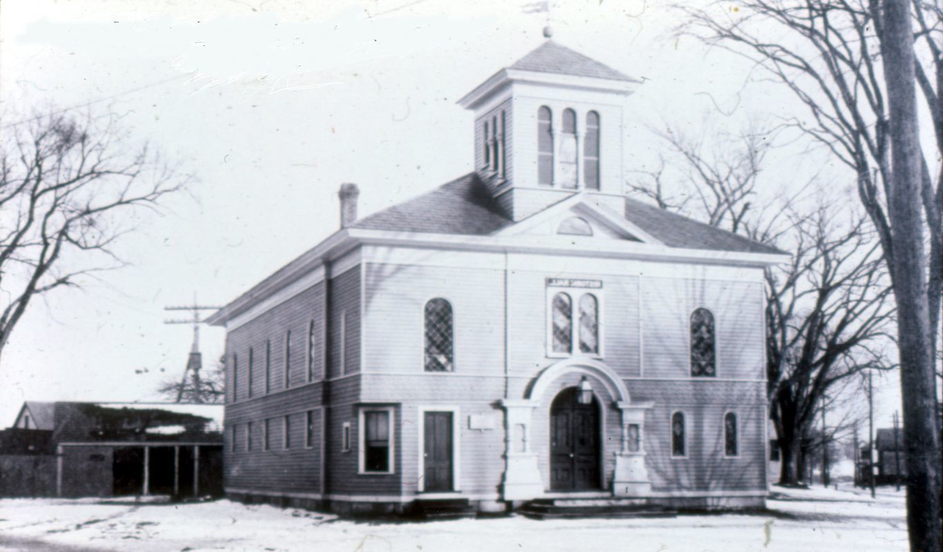 The Lexington Normal School Building c.1900