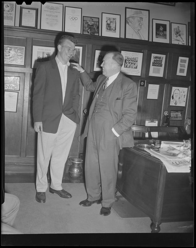 Jim Loscutoff and Walter Brown