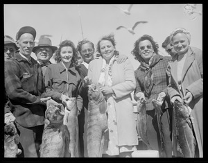Leslie Jones on fishing trips aboard the SS Lois H. Corkum