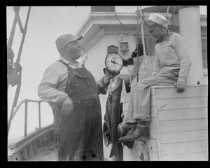 Leslie Jones on fishing trips aboard the SS Lois H. Corkum
