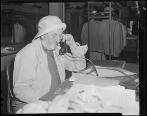 Fred H. Baldwin, president of Cape Cod Fishing Tournament sponsored by Cape Cod Angler Inc., a sportsman's club